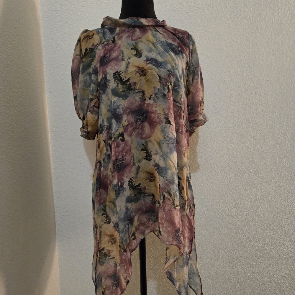 Pretty Angel Multicolor Floral Blouse